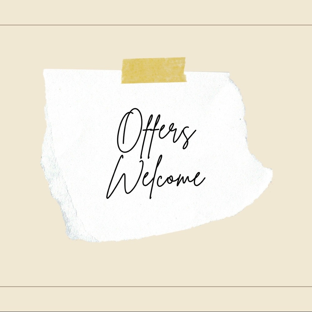 I’d love to consider your offer.